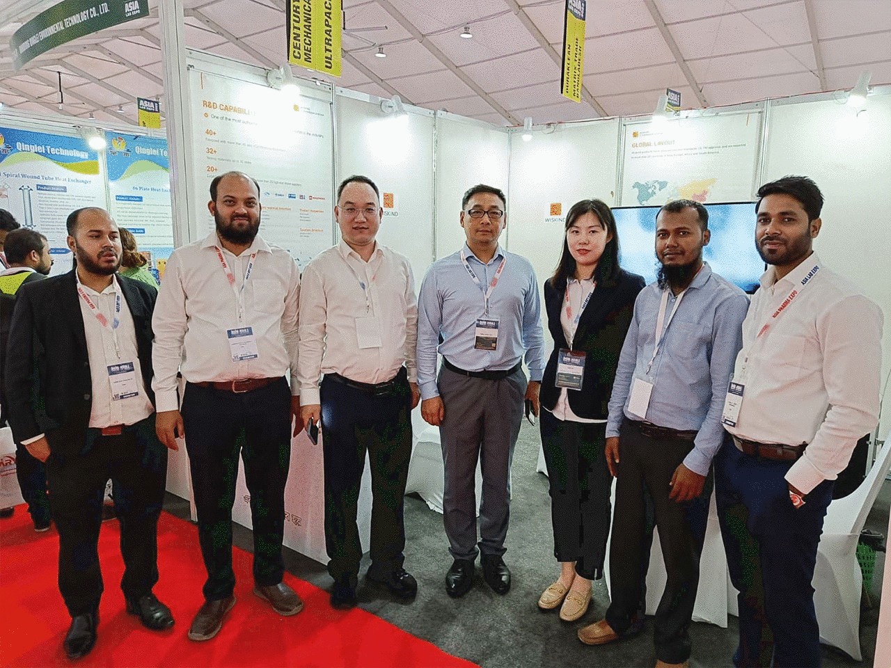 | Wiskind asistió a la 14 ª exposición farmacéutica internacional de Asia, Bangladesh