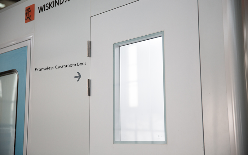 Puertas de la sala limpia del sello sin marco personalizable Wiskind para el requisito de GMP con ISO9001