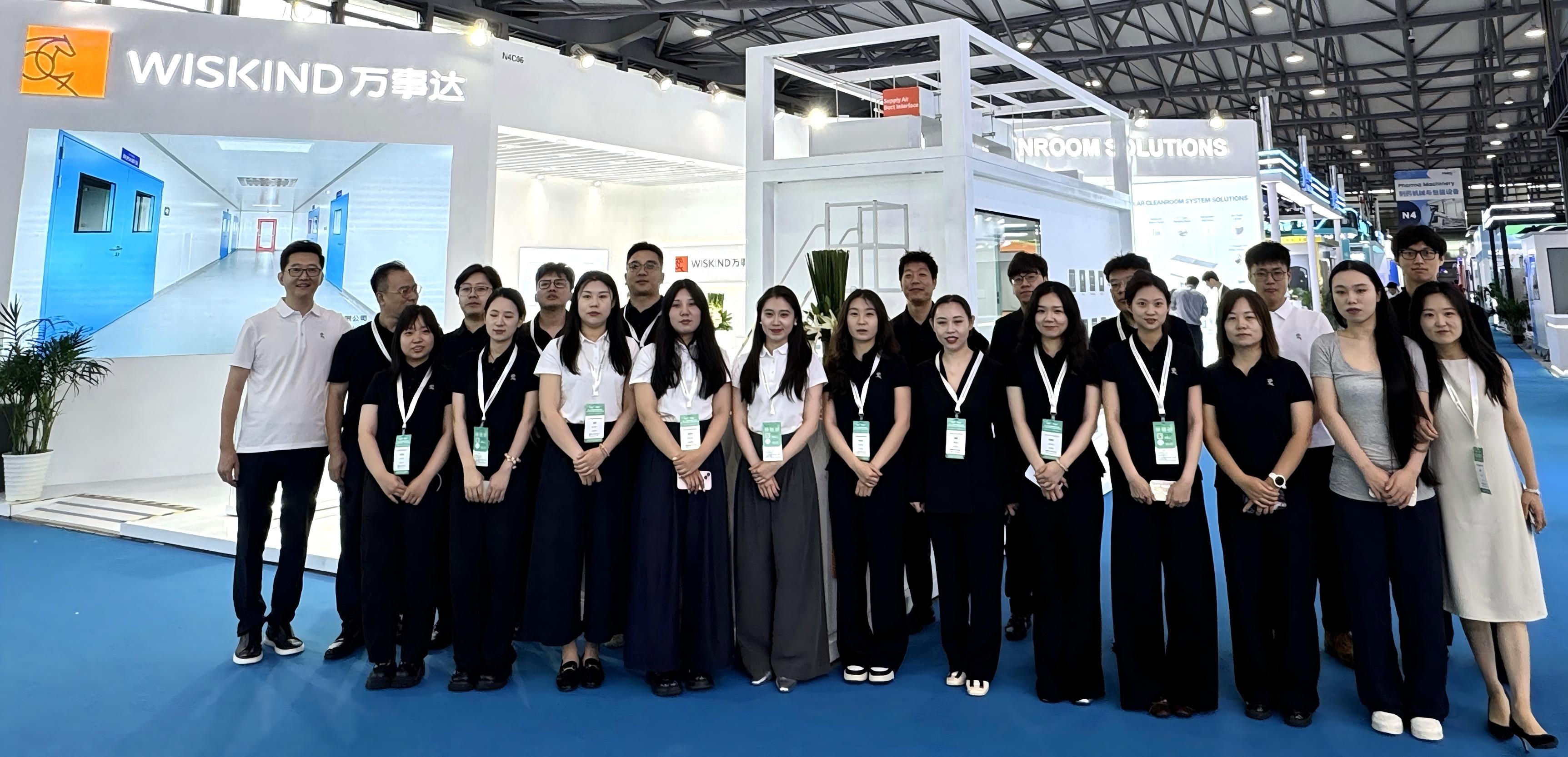 Wiskind Cleanroom concluye con éxito CPHI & PMEC 2025, liderel futuro de la tecnología de sala limpia!