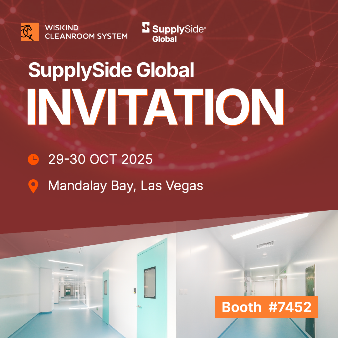 Wiskind Cleanroom le invita a SupplySide Global 2025!