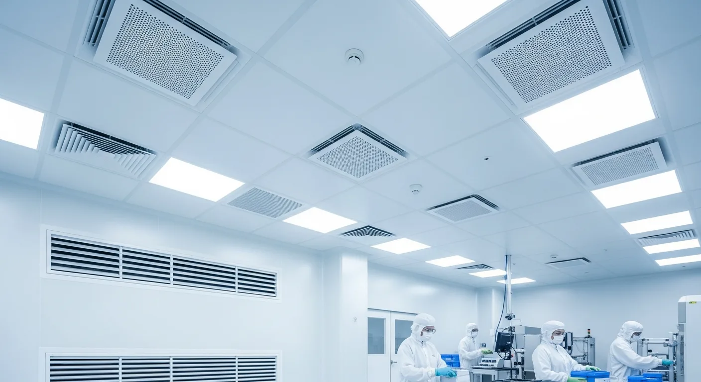 The Critical Role of Air Vents in Cleanroom Environments (en inglés)